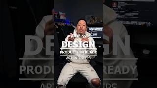 How To Design Production Ready Art In 3 Steps For Beginners