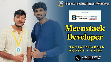 Best MERN Stack Developer Course in Chennai | Job Oriented Training & Placement Support