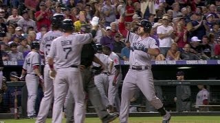 BOS@COL: Middlebrooks belts a three-shot to pad lead