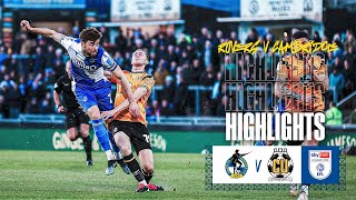 Match Highlights | Bristol Rovers 1-0 Cambridge United