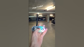 Hacker Gadget Lilygo T-embed c1101 RF Signal clone Car key #Hackergadgets #433.92mhz