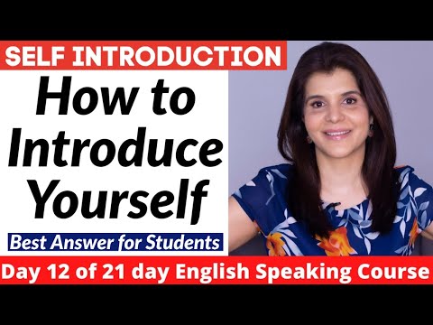 Video: How To Introduce Yourself At Miss School