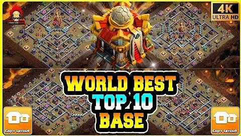 Top War Base TH16 with Link, Anti Everything - CWL Defence base 2024. ||Clash of Clans