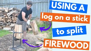 Unusual Way to Split Firewood 😱 (DIY wood mallet firewood splitting) by Appalachian Wood 147 views 1 year ago 1 minute, 25 seconds
