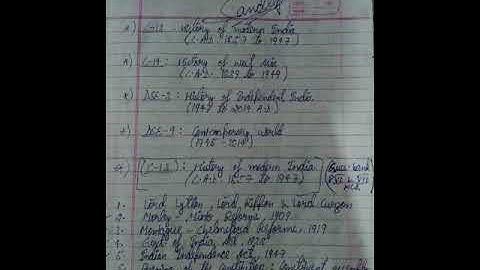 vbu semester6 history(honours) C13 notes UG slides