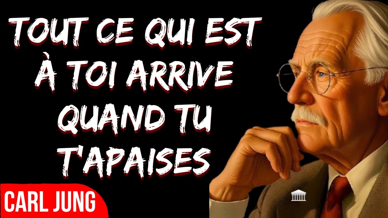 TOUT CE QUI T’EST DESTINÉ SE MANIFESTE QUAND TU T’APAISES | Carl Jung