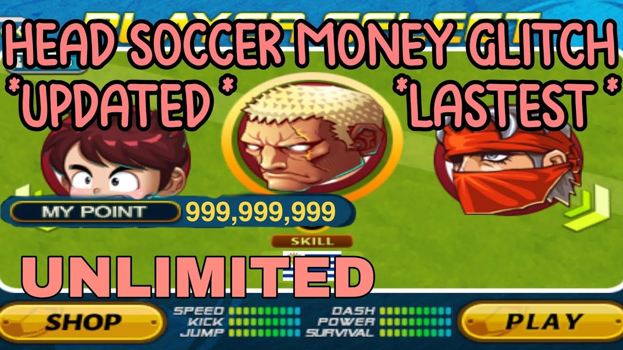 UNLIMITED* How to get instant money on head soccer!! (+5 Character