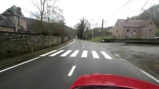 Gosselies - Dinant - Givet Xiaomi Yi Test