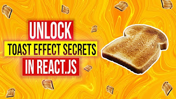 Toast Effect Mastery with ShadcnUI and React.js!