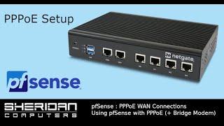 pfSense PPPoE WAN Connection Setup and Configuration