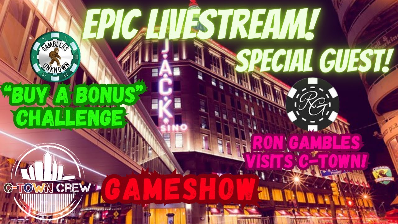 Epic Livestream!RonGamblesGamblersUnknown #casino #livestream #trending #viral #slots