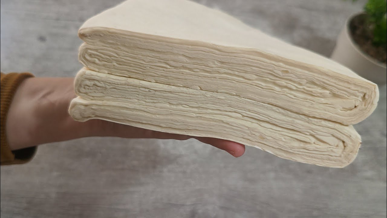 من اليوم راح تولي محترفة فيها😚تقوشي قوفريط طريقة تحضير العجينة المورقة سحرية اكسبراس لجميع المملحات