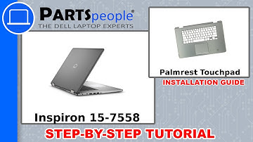 Dell Inspiron 15-7558 (P55F001) Palmrest Touchpad How-To Video Tutorial