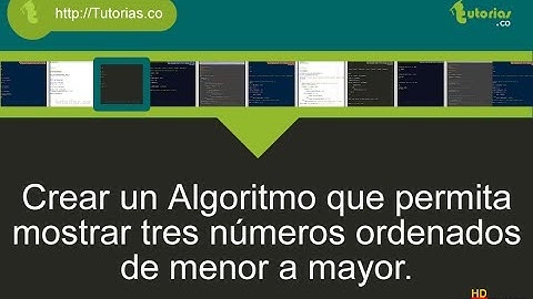 sentencia si-sino -- pseudocodigo (ordenar tres números leidos)