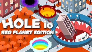 HOLE. IO  Gameplay!!  BIGGEST Hole in 2 Minutes! 😱 (Hole.io Insane Gameplay)