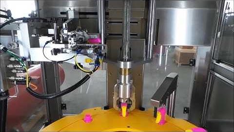 Automatic rotary capping machine MIRAY 1 - Home care - Press-on trigger