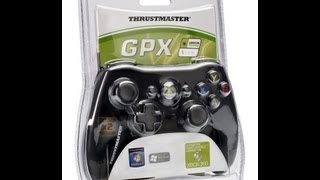 GPX Thrustmaster(Xbox 360/PC controller) Unboxing