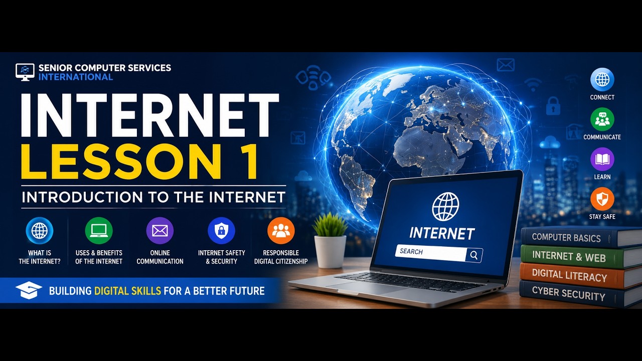 INTERNET LESSON 1 – Introduction to the Internet - YouTube