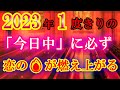 2023年に1度きり💗この動画が現れた方は目に入ったらすぐご視聴下さい。「今日中」に必ずご覧ください。早い人で１分後、お相手様の恋の炎がどんどん燃え貴方に向かってきます。聞き流しOKです最後まで聞いて