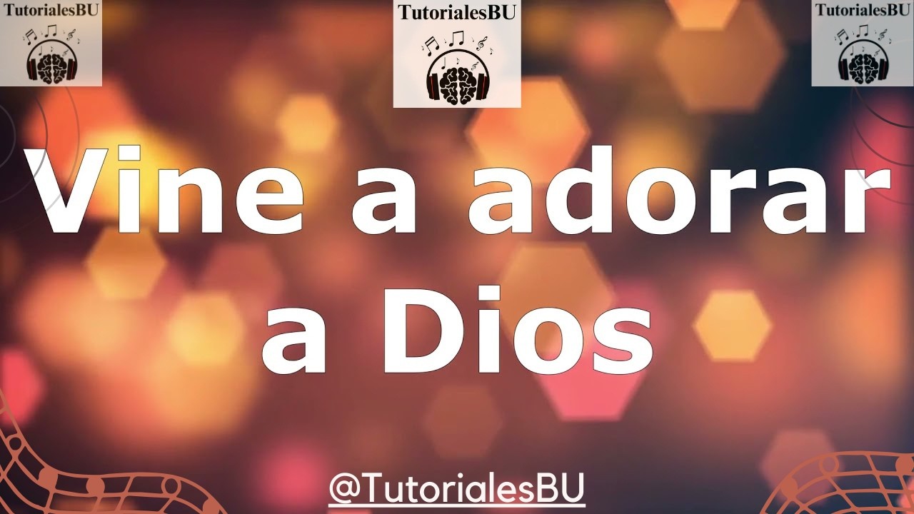 Vine a Adorar a Dios - Gabriel Diaz -Tutorial Piano"acordes y melodia ...