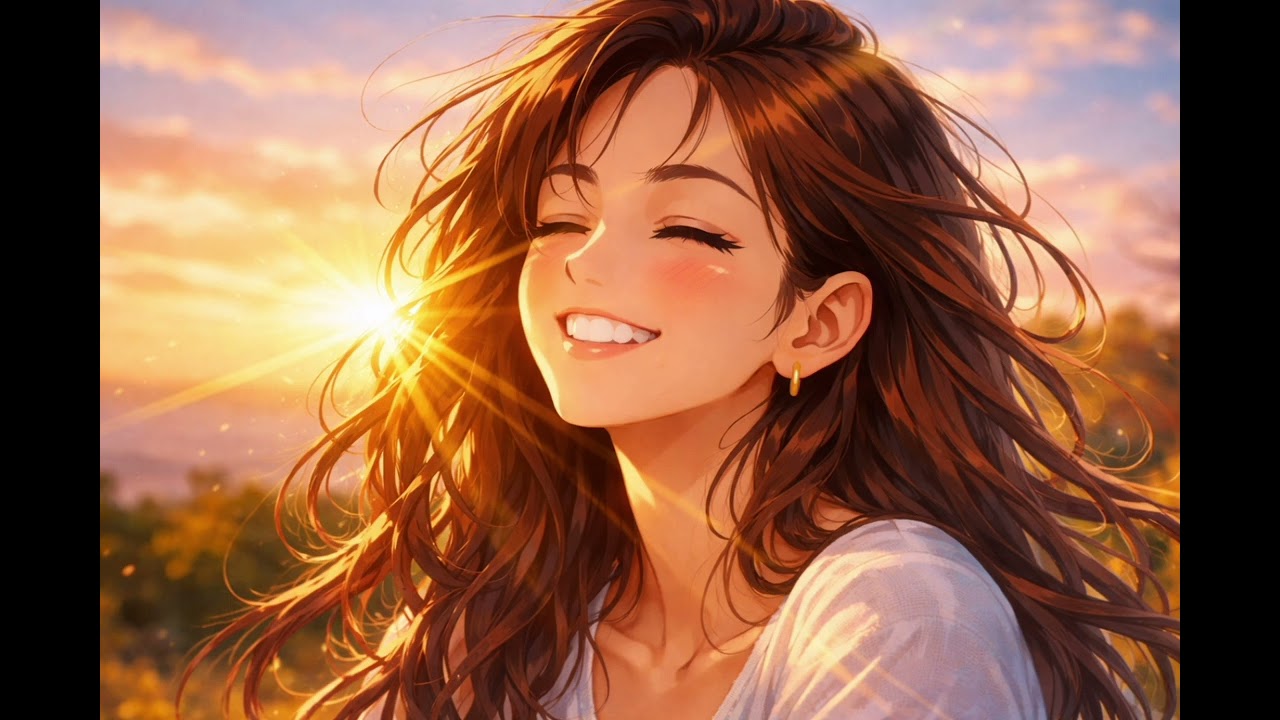 Think positive live stronger let every sunrise remind you to grow, heal, and start fresh.