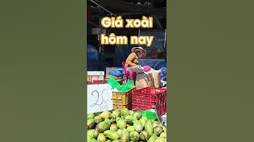 Giá xoài cát chu hôm nay #giánôngsảnviệtnam #daumoinongsan #congdongbanhang
