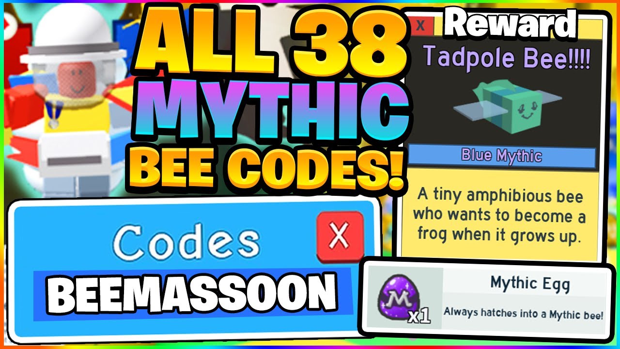 FREE MYTHIC BEE EGG and NEW BEE SWARM SIMULATOR CODE 