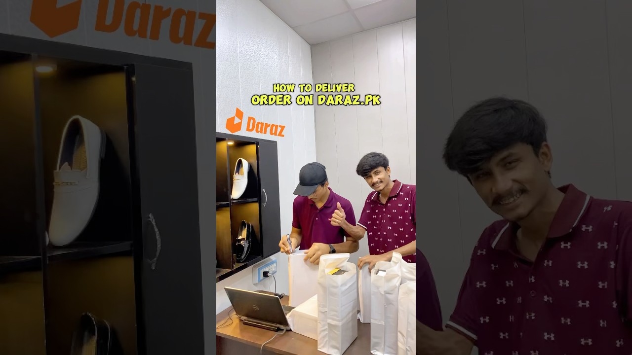 How To Deliver Order Order On Daraz📦☑️ | E-Com With Ahad Shaikh DAY 8💡 #gharkuuuu #darazseller