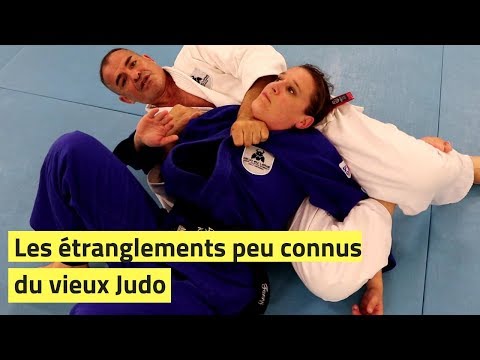 Les étranglements (peu connus) du vieux judo