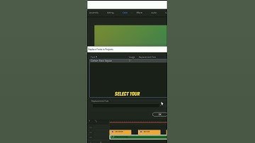Easy Way To Change All Layers Of Fonts in Premiere Pro