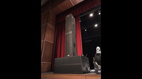 RCF TTL6-A in action live. Shennendoah, Phil Vassar, and Paul Thorn (Authorized Dealers)