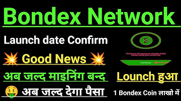 Bondex Mining Binance Listing Update || Bondex App Free Mining ⛏️ In Hindi || By Surya Expert ||