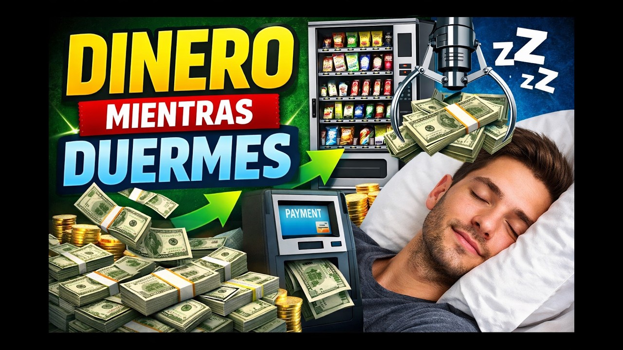 ⁣7 Máquinas Que Trabajan Solas y Generan Dinero (Ingresos Pasivos) en 2026!