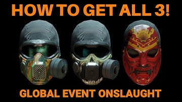 The Division - HOW TO GET ALL 3 ONSLAUGHT MASKS EASY!