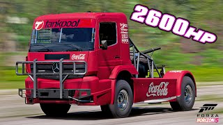 FORZA HORIZON 5 2600HP Mercedes-Benz Tankpool24 Truck FE Review & Customization | How to Get it!