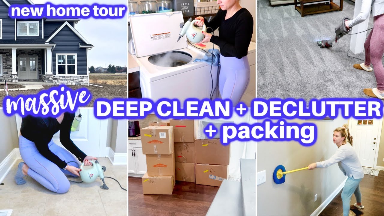 🥵MASSIVE DEEP CLEAN WITH ME + DECLUTTER | SPEED CLEANING MOTIVATION ...
