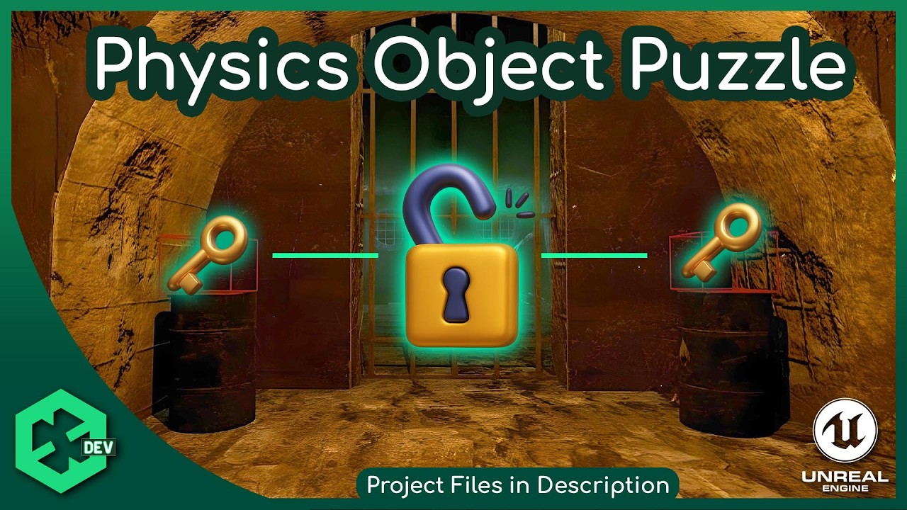 Create a Physics Object Puzzle in Unreal Engine 5 - YouTube
