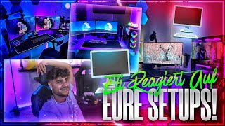 ELI REAGIERT AUF EURE SET UP‘S 3.0!🔥🖥️ "Die haben ja ein besseres SetUp als ich"😂