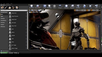 Making off Battle between robots, Real time Ray Traced!