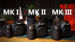 Canon 5D MKI vs MKII vs MKIII Shutter Sound