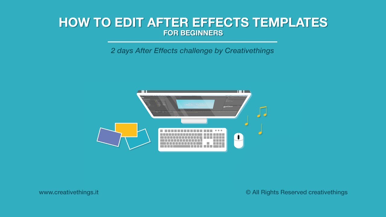 How To Edit After Effects Templates Free After Effects Course For Beginners Youtube Editable After Effects Templates Free