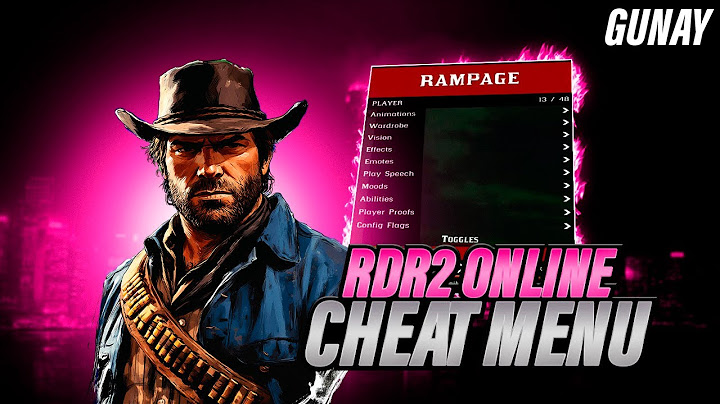 Menu Mod RDR 2 | Menu Mod RDR 2 BARU [2025] | Menu Mod RDR 2 GRATIS [Pembaruan]