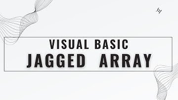 Visual Basic Jagged Array Sample