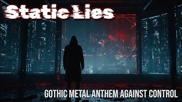 John Parmin – Static Lies (Official Lyric Video) | Gothic Metal Anthem Against Control