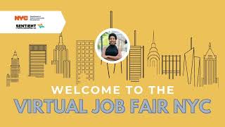 Welcome to the Virtual Job Fair NYC