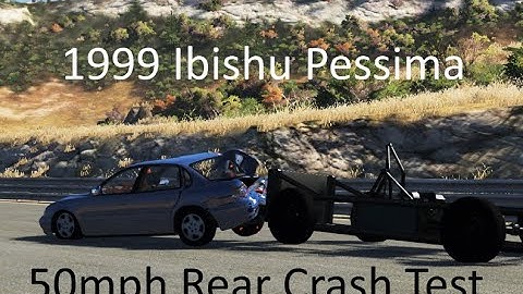 1996-2000 Ibishu Pessima Rear Crash Test