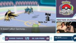 Pokemon World Championship 2014 - Se Jun Park Vs Omari Travis 1St - Based God Pachirisu