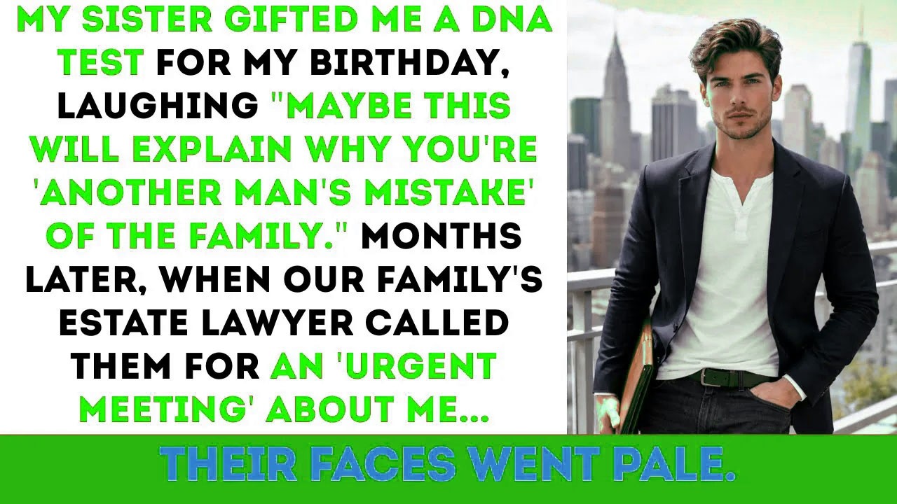 On My Birthday, My Sister Gave Me a DNA Test and Mocked Me: “Another Man’s Mistake” as a Joke. So I…