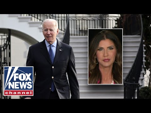 Biden can barely get through a sentence: kristi noem