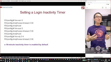 乾颐堂现任明教教主 CCNA Security 2020 6 8 2 本地认证安全控制